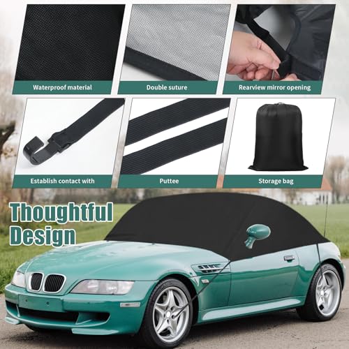 Housse de voiture pour BMW Z3 demi-bâche étanche