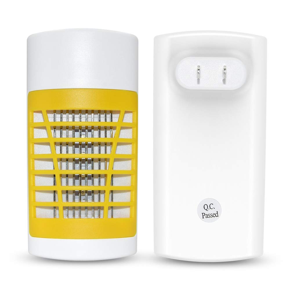 Mata Mosquitos, lámpara electrónica antimosquitos, Repelente de Insectos, Mosquitos, Moscas domésticas, Hormigas, cucarachas, luz Led Nocturna, Trampa para Insectos