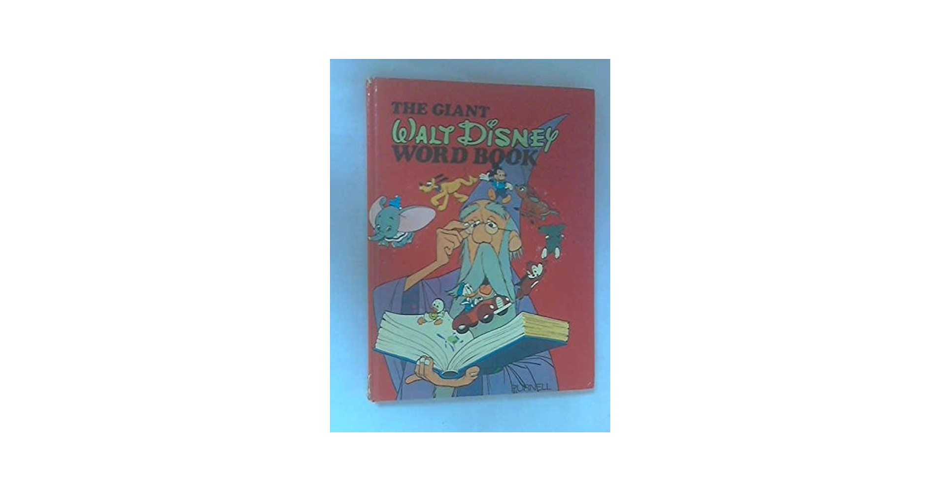 The Giant Walt Disney Word Book: Walt Disney Productions