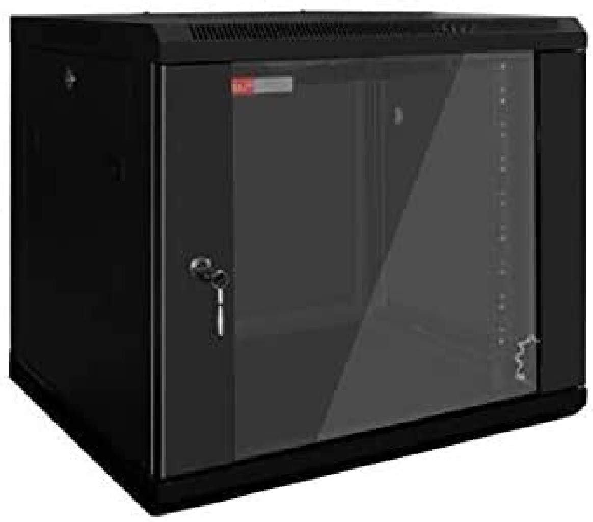 PW WP WPN-RWB-20606-B étagère Rack monté sur Le Mur 20U Noir - Étagères (Rack monté sur Le Mur, 20U, 60 kg, Noir, 48,3 cm (19"), 600 mm)