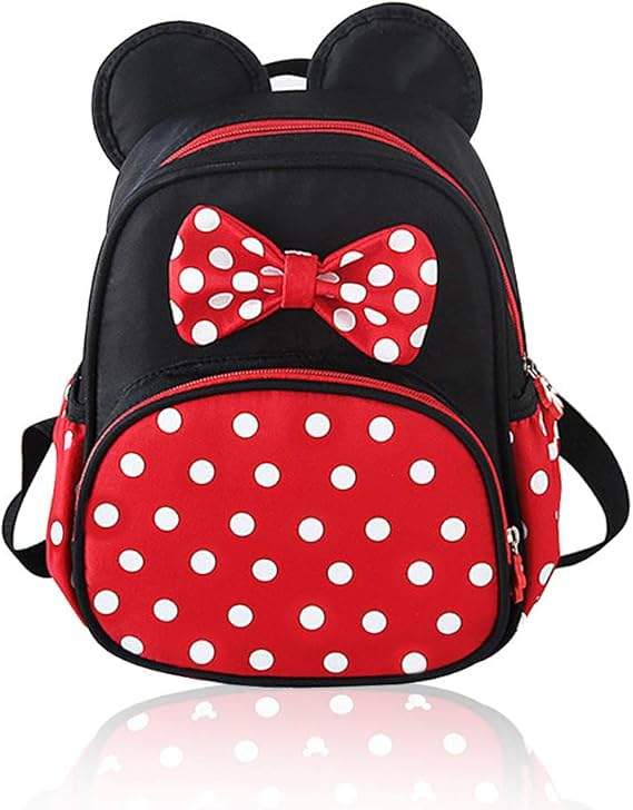 Cute Little Girls Backpack Small Kids Backpacks for Toddler Girl Travel Backpack Mini Mouse Bakcpack