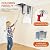 DEFNES 12 Steps Ceiling Mount Attic Ladder, Heavy Duty 1100LBS Retractable Attic Ladder Pull Down, Ceiling Stair with Safety Handrails, Hidden Folding Loft Stairs for Garage & Home Attic Access