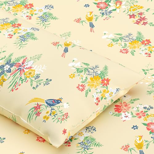 Image of Home Ecstasy 100% Cotton King Fitted Bedsheet with 2 Pillow Covers - (Size 72 x 78 inches, 140 TC, Colour - Beige: Silken Beige)