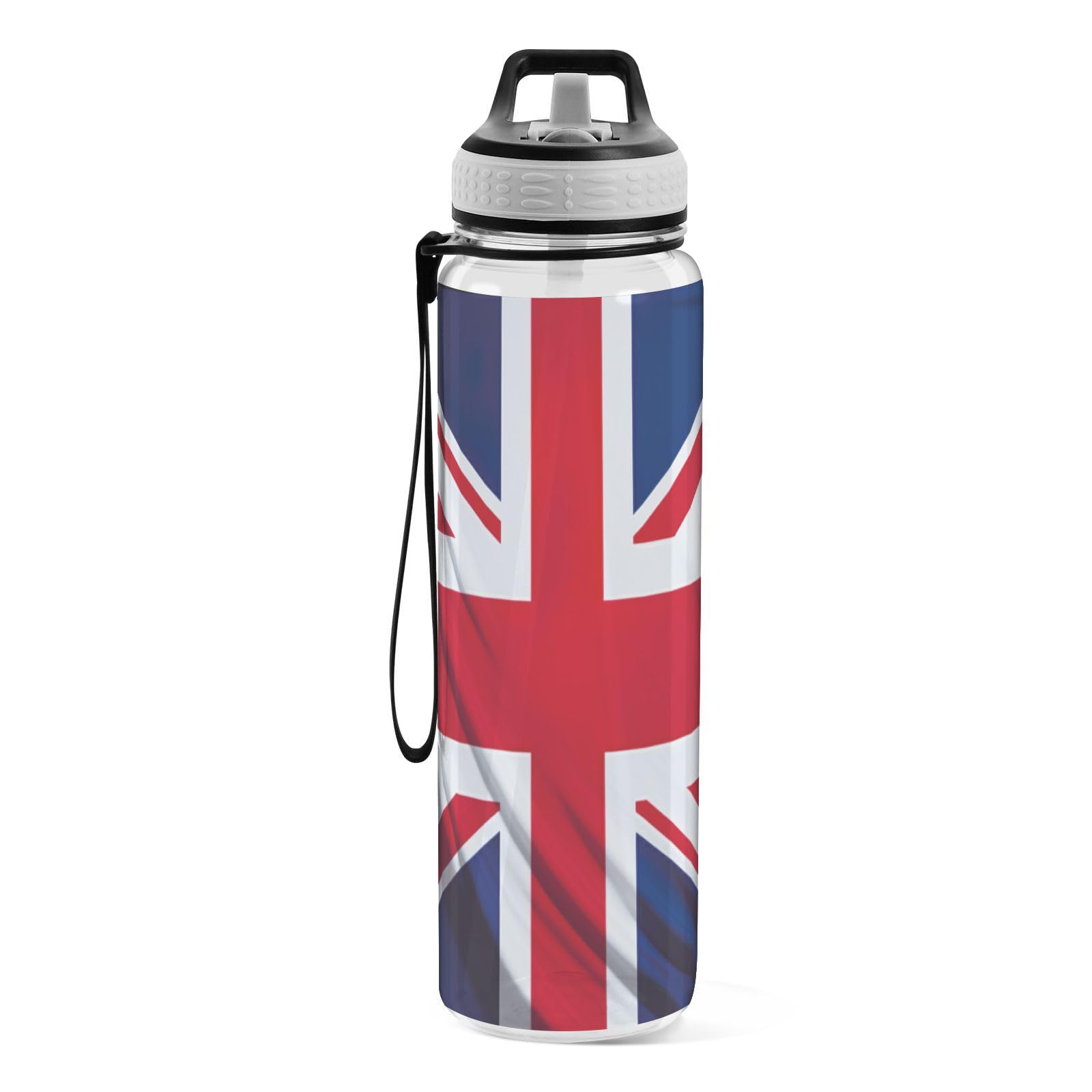 テイラースウィフトLondon公式Water bottle Amazon.com: YETTASBIN British Flag Clear Water Bottle with Straw