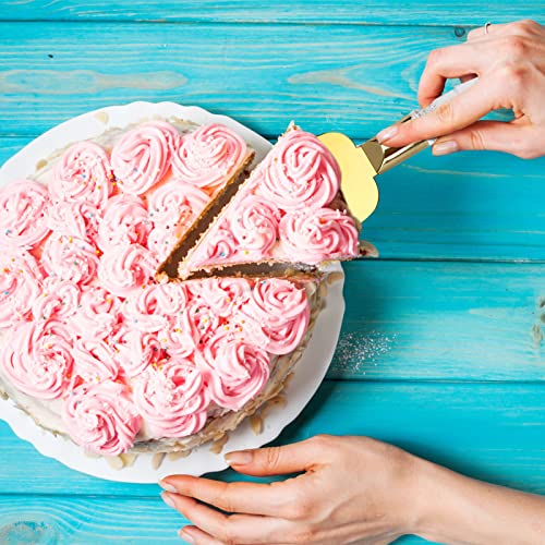 2Pcs/Set Wedding Cake Knife And Server Set, Cake Cutting Set For Wedding With Faux Crystal Handles & Premium 410 Stainless Steel Blades For Wedding Cake, Birthdays, Anniversaries, Parties, Holiday #TOP4