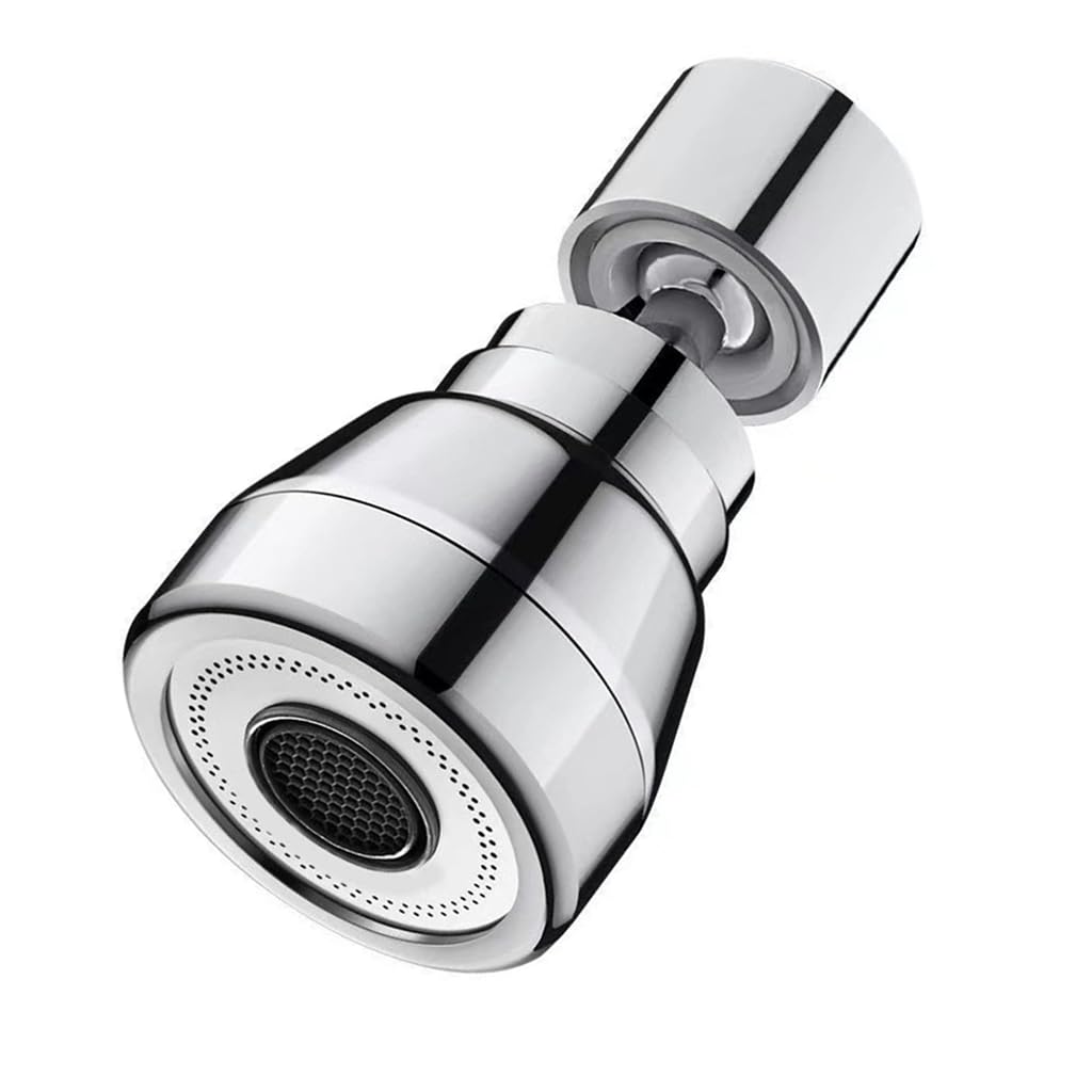 HASTHIP® All Copper Faucet Aerator, 360° Rotatable, Kitchen Sink Tap Faucet with 3 Spray Modes, Universal Tap Extension for Kitchen sink with Multi Adapter Kit, 18-22mm Female Thread-image-26