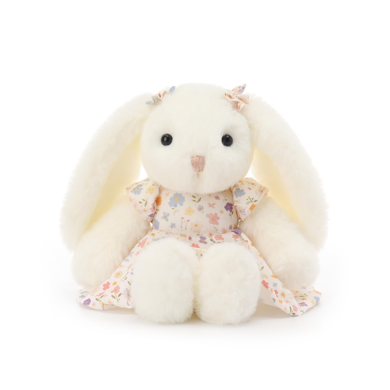Apricot Lamb Rosalie Bunny Rabbit Plushies Stuffed Animals for Baby Girl and Boy Soft Cute Plush Toys for Kids 6.7 Inches - Image 2