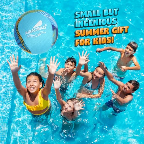 AIBAOBAO Wasserball, 2 Stück Wasserball für Kinder Erwachsene, Wasserhüpfball, Wasserbälle Wiederverwendbar 5.5 cm,Springen auf Wasser, Wasserspielzeug Kinder für Schwimmbad Strand und Meer