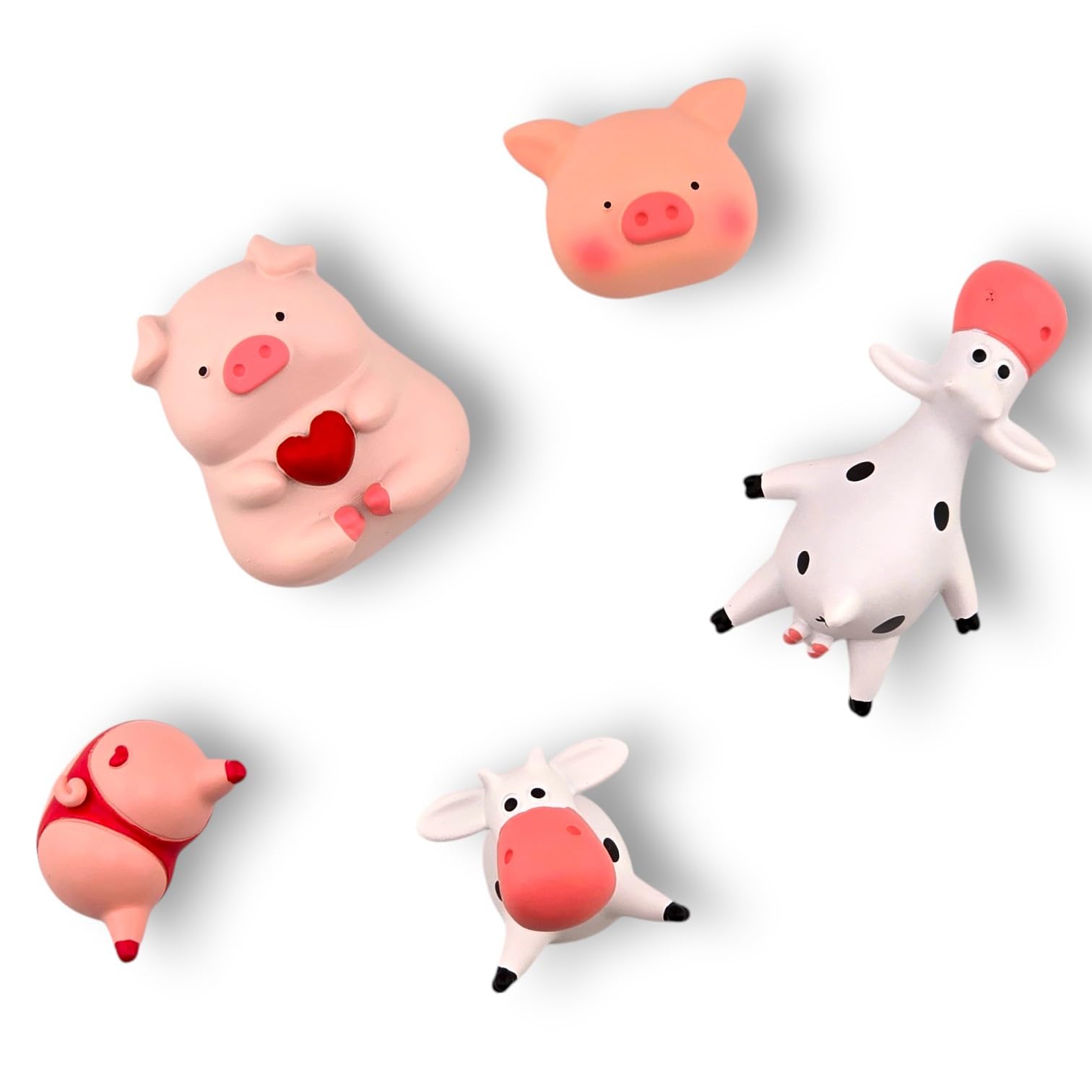Cute 3d Fridge Magnets, Cute Fun Decorative Magnets, Farm Animals, (Farm Animals)