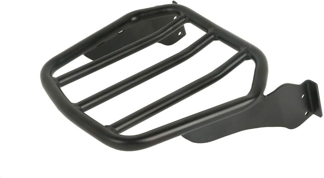TCT-MT Luggage Rack Tapered Sport Rack Fit for Harley Fat Boy Softail Springer Custom FLSTF 2007-2017 Night Train FXSTB FXSTC FLSTSB FLSTSE FLSTFB FLSTFSE FXST Black