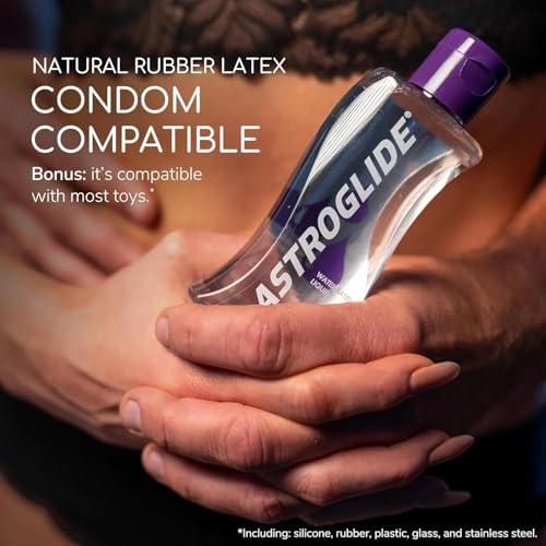 Image of ASTROGLIDE Water-Based Lubricant, Personal Lubricant, 8.5 Fl Oz