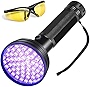 Ouzorp Car Air Conditioner Leak Detector Tool Flashlight with UV Protective Glasses Oil A/C Dye Leak Test Detection Kit 68 LED Flashlight