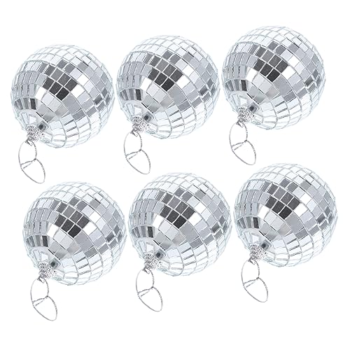 LIFKOME Mosaic Sphere Ornament Set 6 Pieces for Home Party Wedding Mosaic Ball Decor