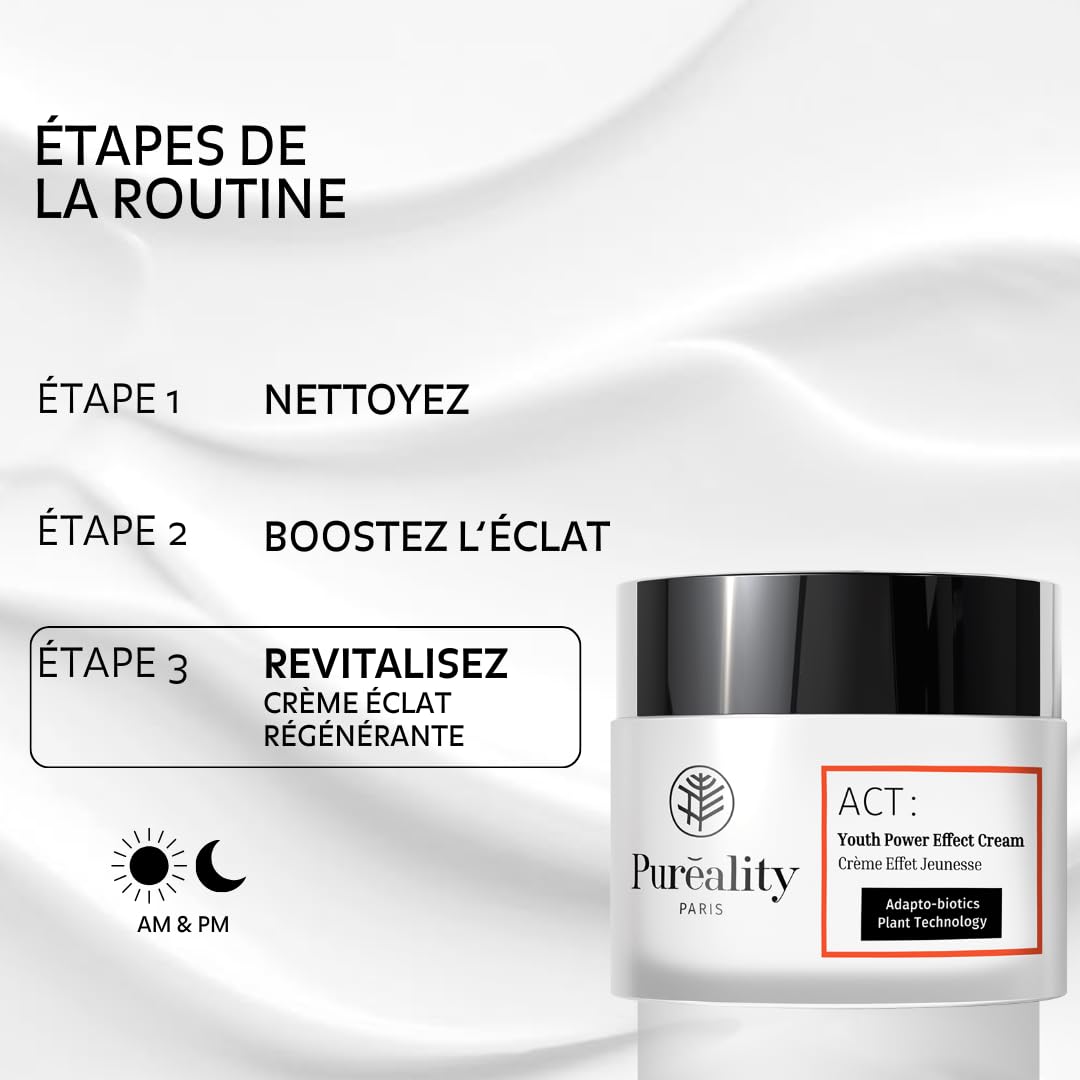 Crème Eclat Régénérante – Boost l'Éclat, Agit sur les signes de l’âge - Raffermit, lifte & iIlumine – Testée dermatologiquement – Vitamine C - Crème visage 60ml