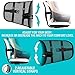 Lumbar Support - Breathable Mesh Office & Car Chair Back Support with Double Adjustable Straps for All-Day Comfort