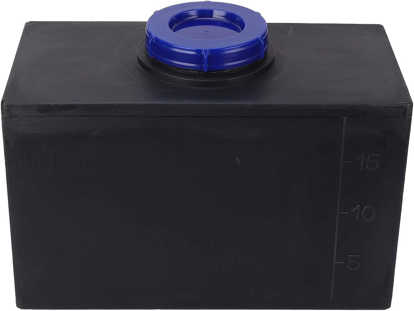 5 Gallon RV Water Tank, Seamless Square Water Storage Tank, 15.7 X 9.8 X 7.9in Black - Heat and Cold, Leak Proof Design, Ideal for Trailers and Boats