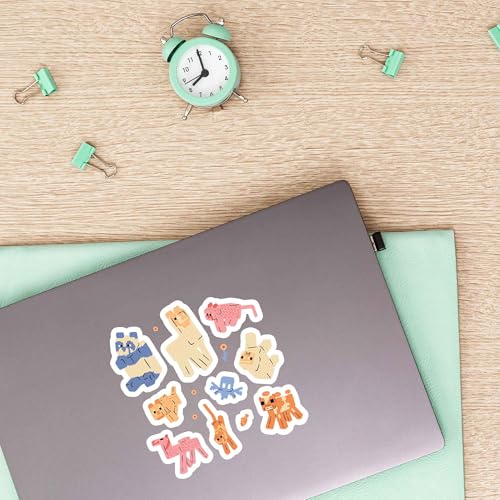 Image of Minecraft Animal Friends Adhesive Vinyl Decals - Fun Minecraft Stickers for Console, Locker or Gaming Accessories, 1 Pack (10 Count)