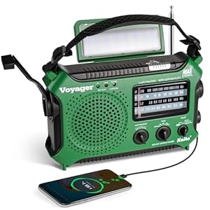 Kaito Electronics KA500 Draagbare analoge radio (draagbaar, analoog, AM, FM, SO, 87-108 MHz, 520-1710 kHz, 3200-22000 kHz)