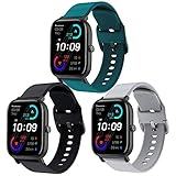✦ 【Material 100% premium】: la banda de silicona para las correas Amazfit GTS está hecha de material de silicona suave y duradero, que puede prevenir la irritación de la piel y brindarle una experiencia de uso cómoda, se adapta a muñecas de 5.51 "- 8.46" (140 mm a 215 mm).