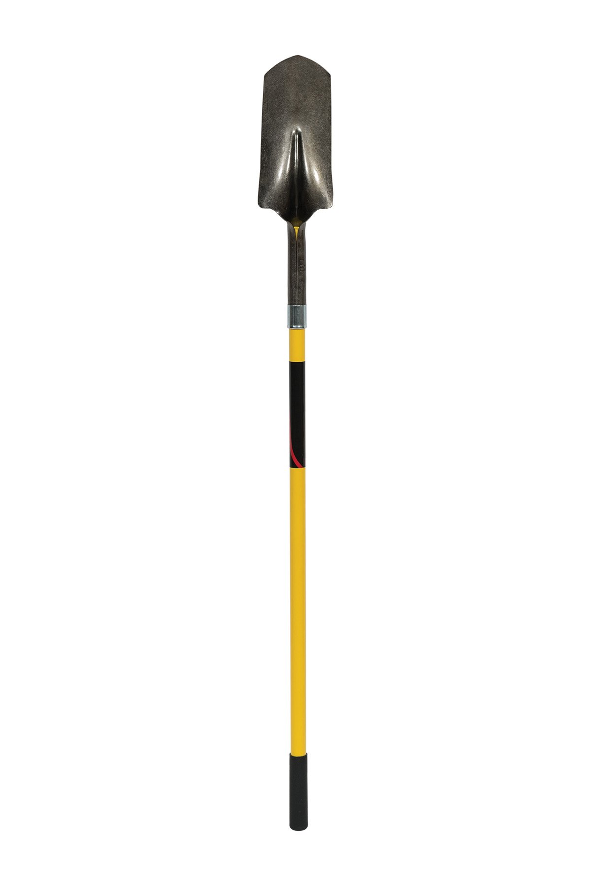 Kenyon SV-TR45 5" Clean Out Shovel with 45" Fiberglass Handle and Vinyl Grip, 14 Gauge Tempered Steel Head