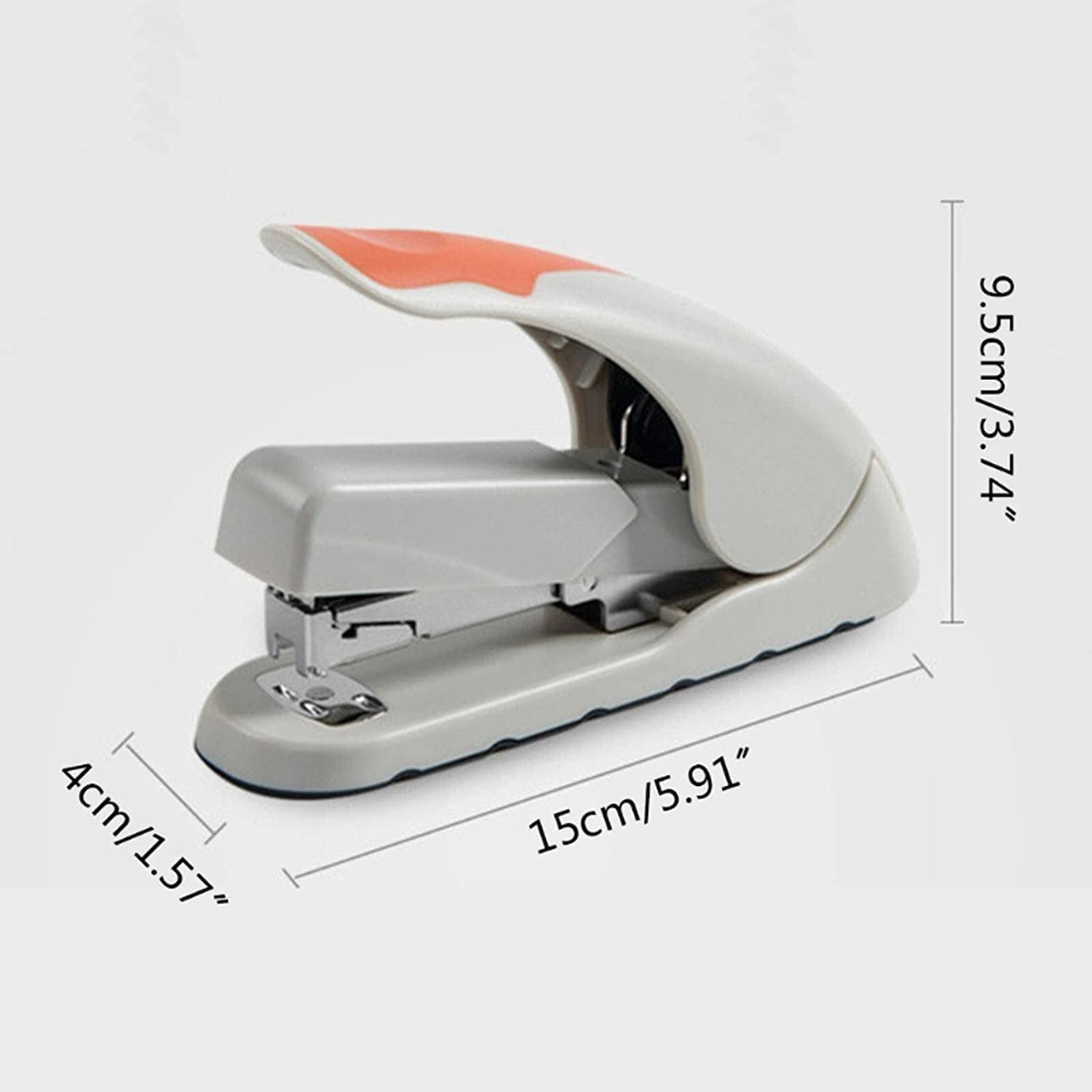 Cucitrice Da Scrivania 40 Lenzuola senza sforzo Pinzatrice for impiego pesante Libro di carta Binding Plapling Machine Standard School Ufficio Forniture for ufficio Studente Spillatrici Per Ufficio(Da
