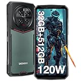 DOOGEE DK10 Rugged Smartphone 5G,32GB+512GB,120W Fast Charging,6.67”120Hz 2.5K AMOLED Display Rugged Phone,50MP+64MP+50MP,Octa Core Waterproof Phone,Fingerprint,NFC/OTG