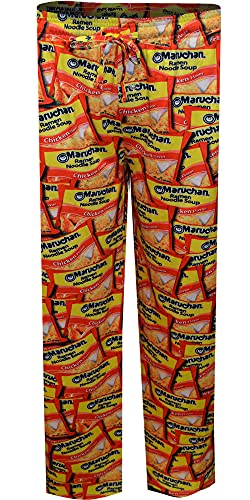 Mad Engine Mens Maruchan Ramen Noodles Performance Fabric Loungepant