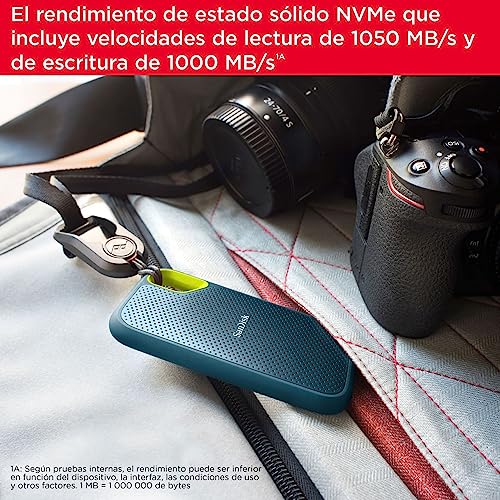 Evita pérdidas de datos con SanDisk 2TB Extreme SSD portátil NVMe impermeable IP65 5