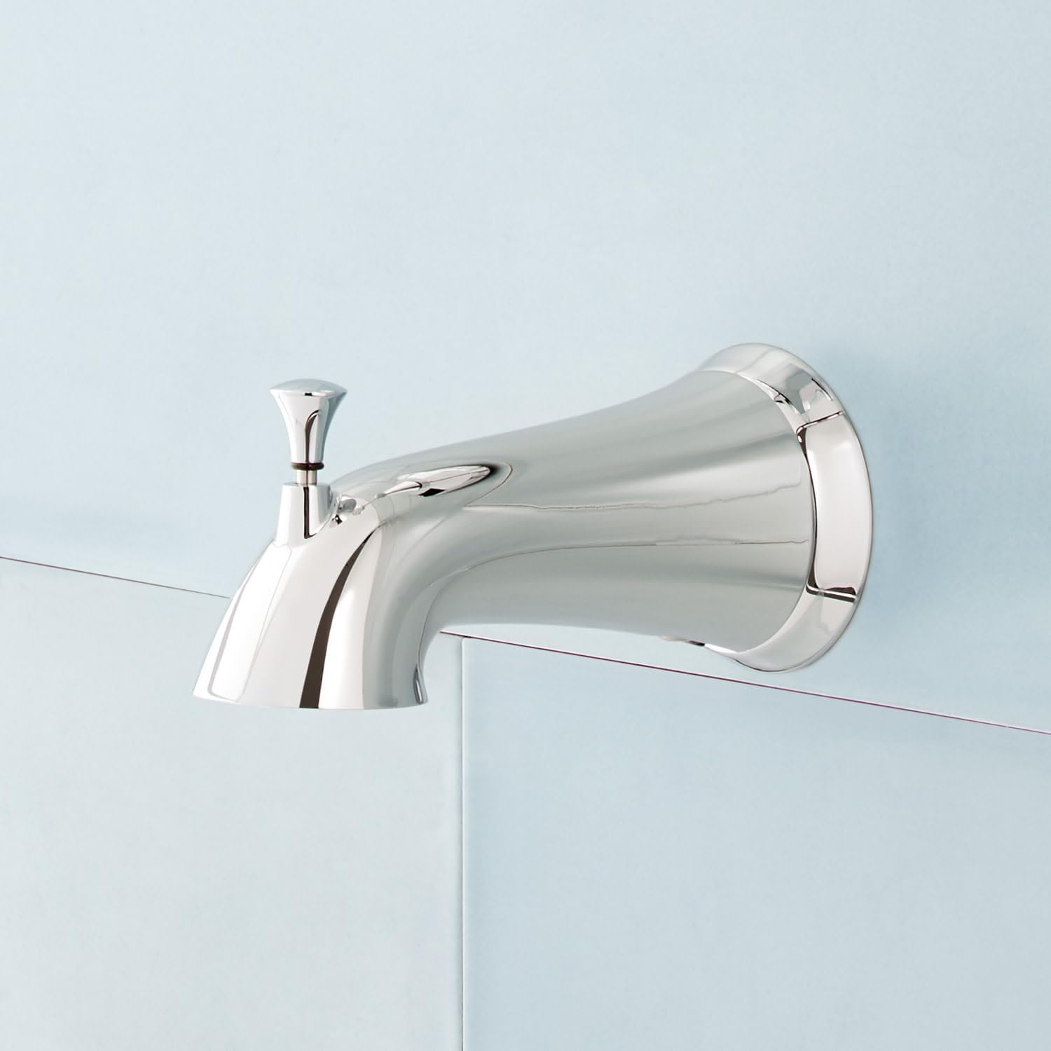 Signature Hardware 456260 Provincetown 5-1/4" Integrated Diverter Tub Spout