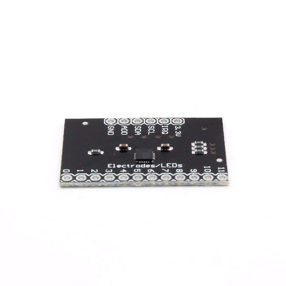Lot De 5 Modules Capteurs Tactiles Capacitifs MPR121 Pour Arduino - Interface I2C, 12 Entrées, 2.5V-3.6V