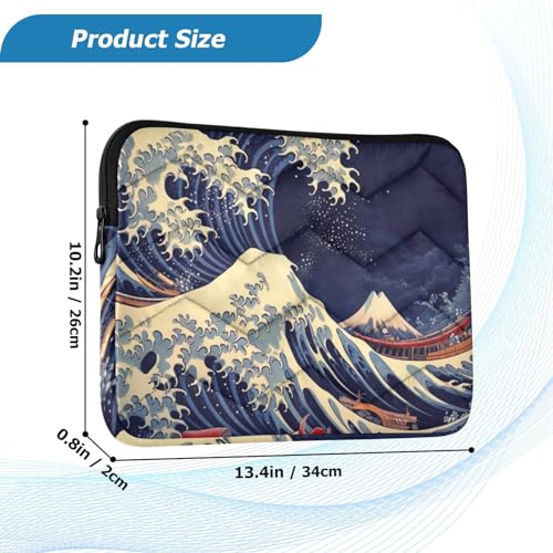 Funda Japonesa para Laptop 13-14 pulg Impermeable miniatura 3