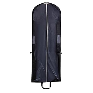Garment Bag For Long Wedding Dresses Cover Protector Bags 70 Foldable Portability Closet Storage Travel Garment Bag For