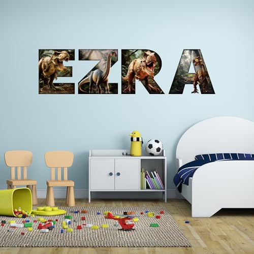 Vinilo decorativo personalizado dinosaurio para pared miniatura 7