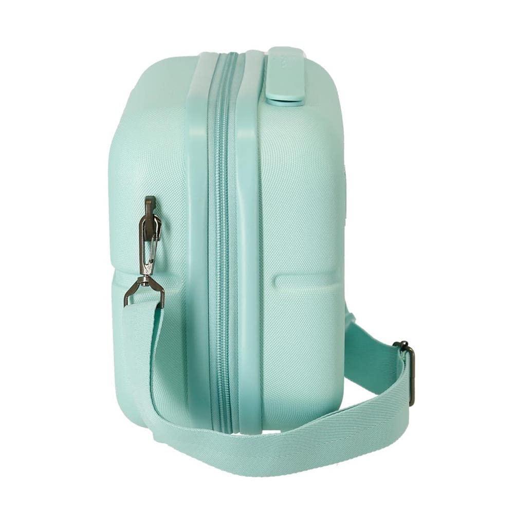 Pepe Jeans Nerea Borsa da toilette adattabile con tracolla blu 29x21x15 cm ABS rigido 9,14 l 2,52 kg