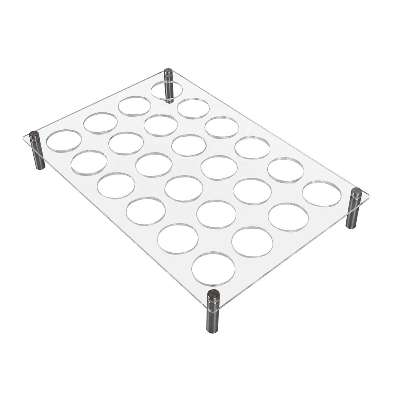 carotoe Pods Holder Clear Acrylic Coffee Pods Stand Organizers Offering Easy Access and Neat Storage Acrylic Holder