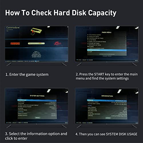 2Tb Game Drive, Usb 3.0, Built-In 120000+ Games, External Hard Drive Compatible With Mac Os/Linux/Windows Xp/7/8/10/11, Portable Hdd Compatible With Arcade/Atari/Sega/Ps1/Psp Etc #TOP5