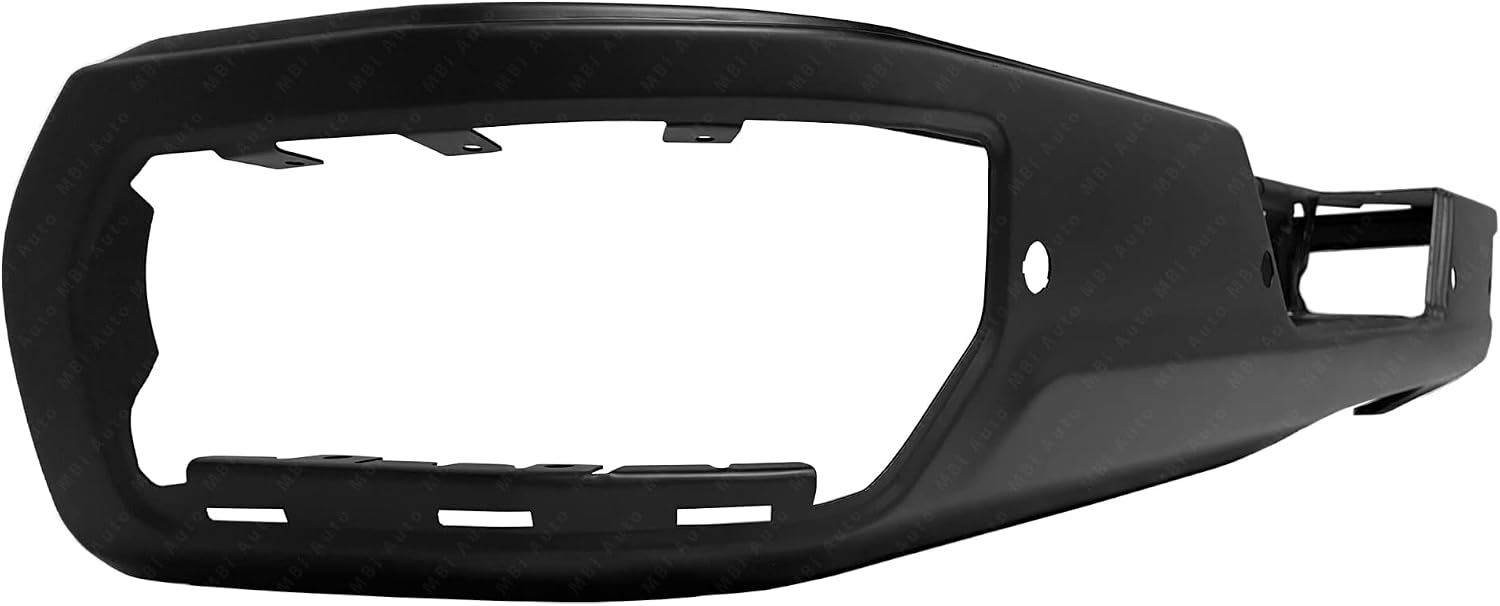 BUMPERS THAT DELIVER - Painted To Match, Steel Rear Step Bumper Face Bar Compatible with 2019-2026 Chevy Silverado GMC Sierra 1500 2500 3500 w/Park Assist 19-26, GM1102574