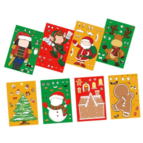 NUOLUX クリスマスステッカー クリスマスデカール 剥がせる自己粘着式 窓 ドア装飾用 ホーム 店舗向け