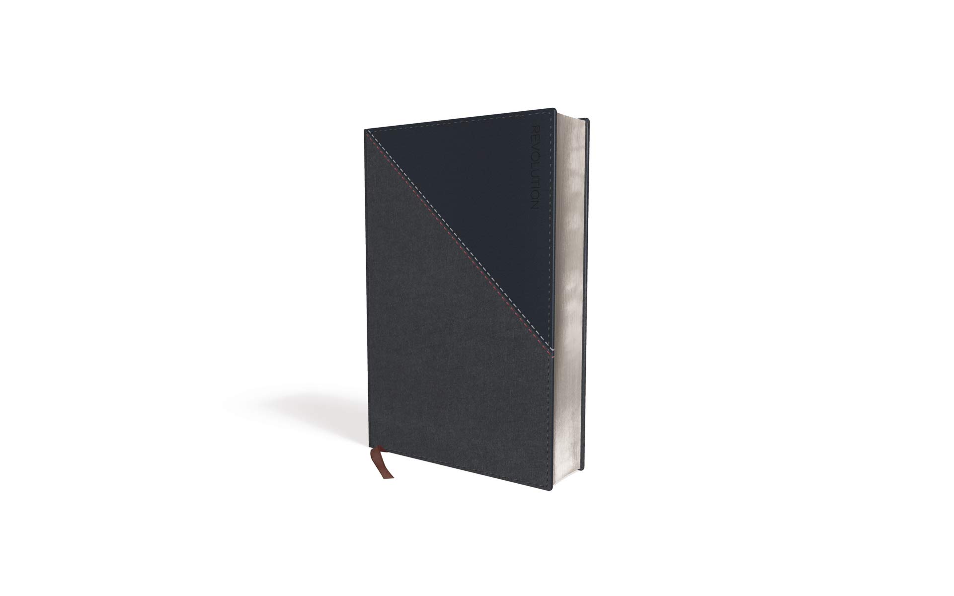 NIV Revolution the Bible for Teen Guys: New International Version, Gray/Navy, Leathersoft