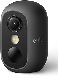Anker Eufy (ユーフィ) eufyCam C35 ブラック（屋外用防犯カメラ）【マグネットカメラ / 約200万画素 / フルHD/バッテリー搭載/固定式/屋外カメラ/セキュリティカメラ/監視カメラ】