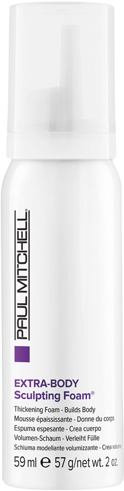 Paul Mitchell Extra-Body Sculpting Foam, Adds Fullness, Touchable Finish, For Fine Hair