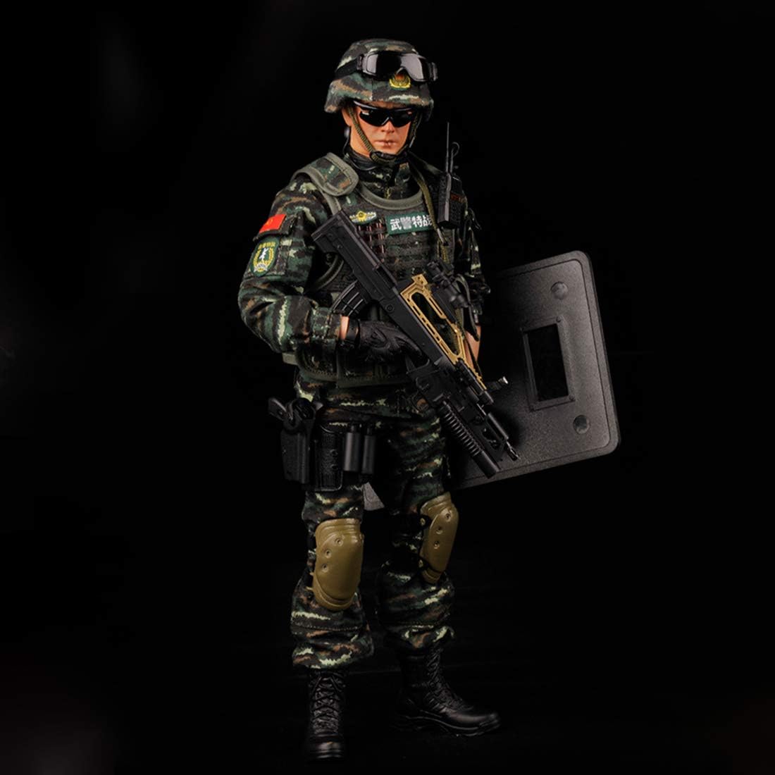 JOMIOD Militaire Soldat - Police Armée, 1/6 30CM Soldat Action Figure Modèle, Collection de Jouets Militaires par des Fans Militaires