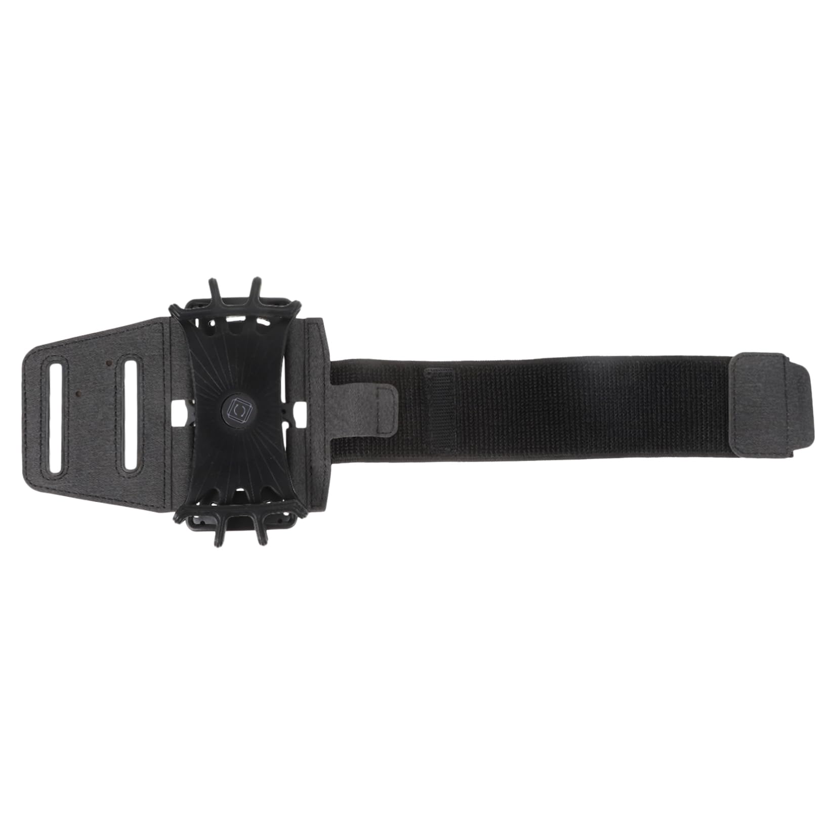 Gatuida Brazalete para Teléfono Móvil Diseño Giratorio y Material de Nylon y Silicona, Soporte Flexible para Correr y Senderismo, Protección y Acceso Táctil Directo