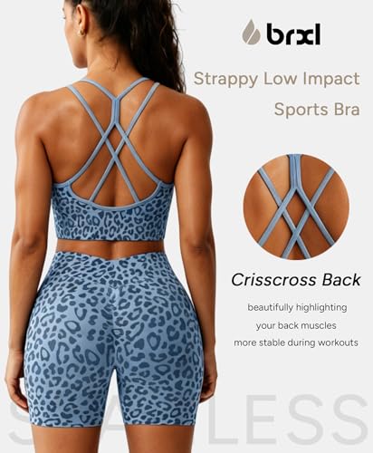 Image of BRXL Sports Bras for Women Crisscross Back Workout Gym Sport Bra