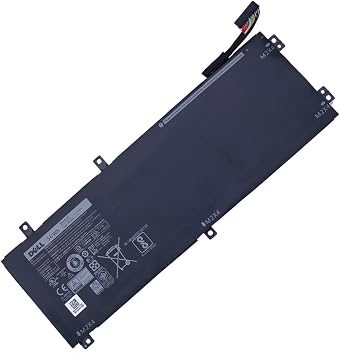 DELL RRCGW Laptop Battery for Dell XPS 15 9550 15-9550 15-9560 15-9570 Precision 15 5510 5520 5530 Series P56F P56F001 5D91C 62MJV M7R96 0RRCGW 062MJV Mobile Workstation Notebook 56Wh 11.4V 3-Cell