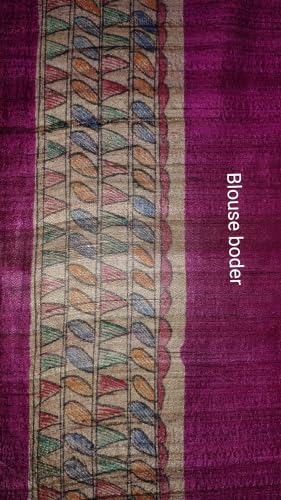 MAKHOO tussar silk saree in tussar silk – image 5