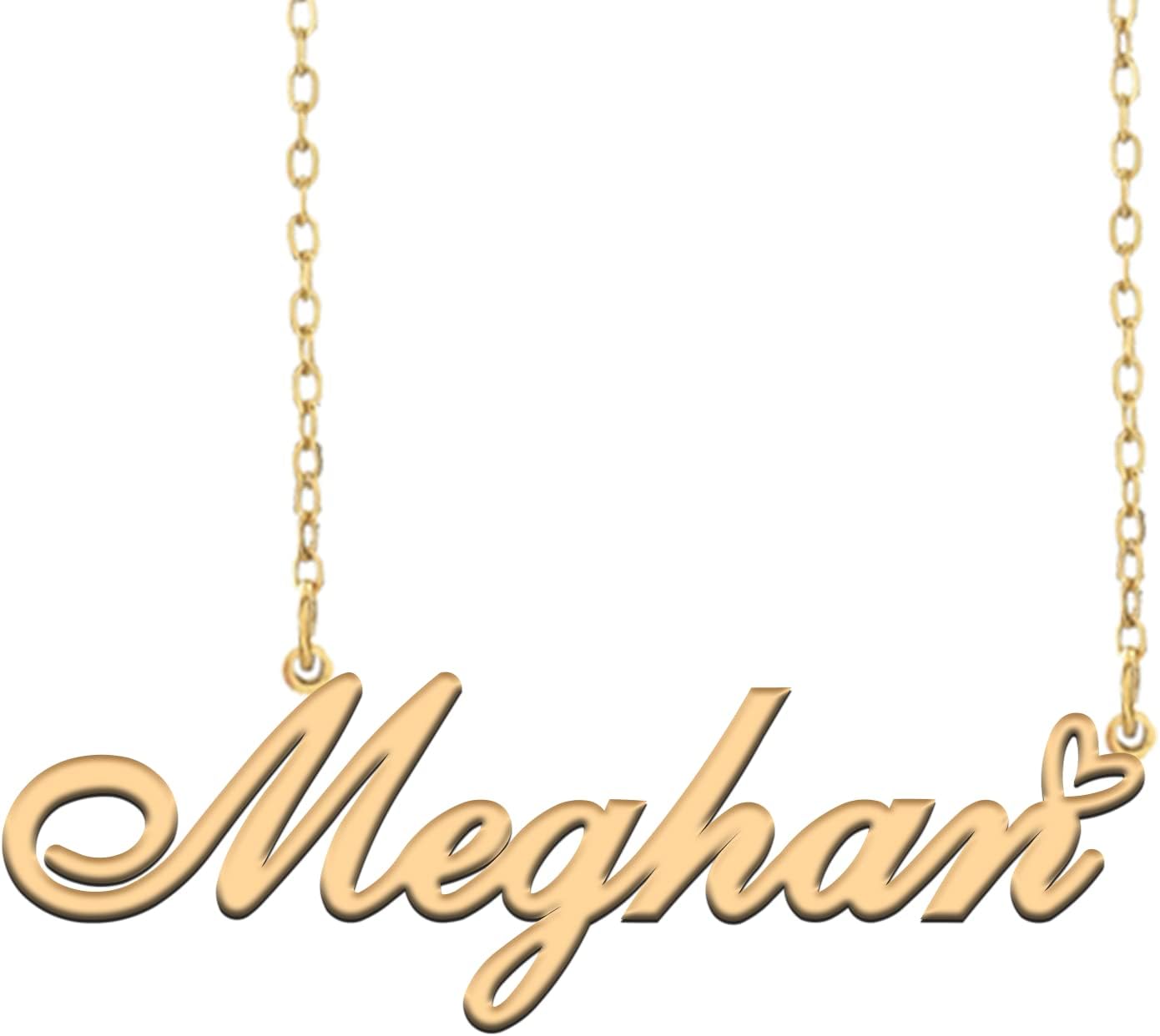 Custom Pendant Name Necklace Customized Personalized Plated Name Necklace for Mother Daughter Christmas New Year Birthday Valentine's Day