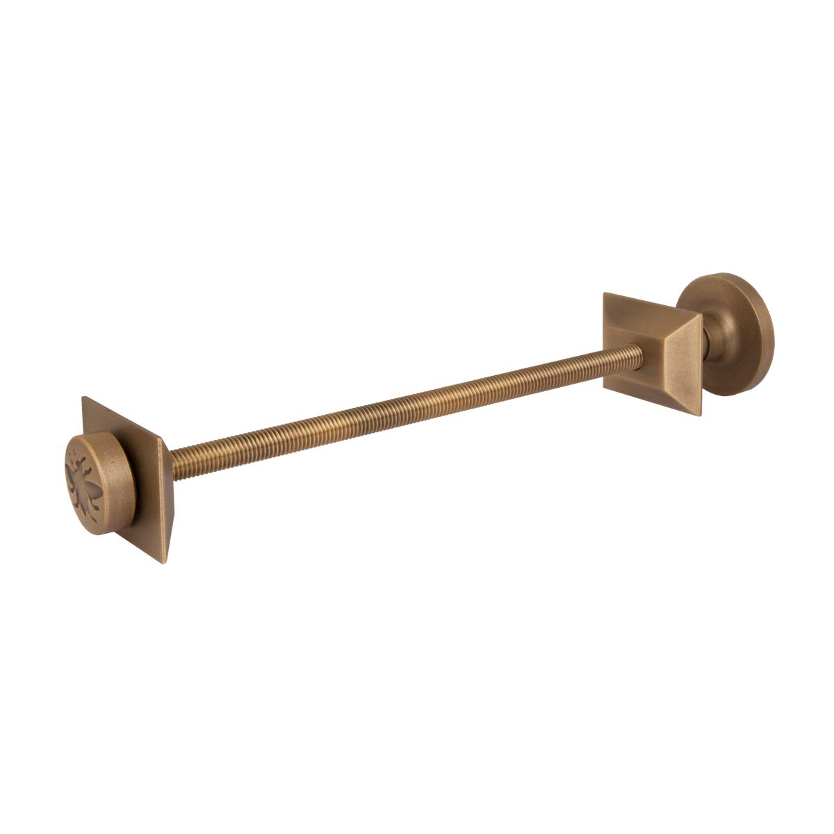 Foundry Natural Brass Castrads Whitworth Radiator Wall Stay,
