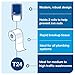 Tork Toilet Paper Roll White T24, Advanced, 2-Ply, 80 x 500 sheets, 24651200