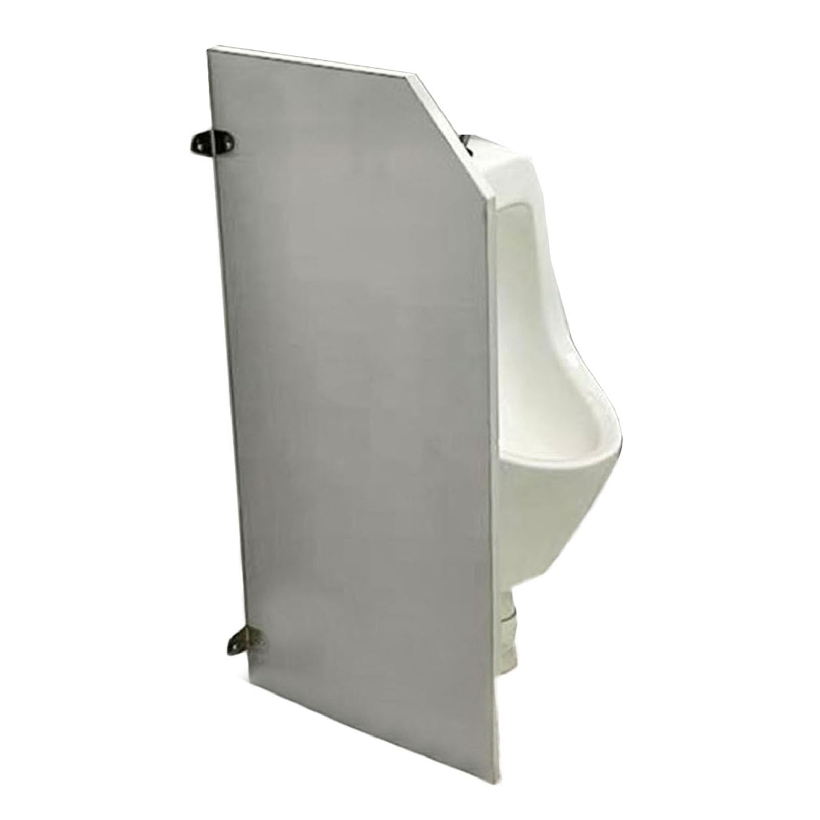 Deflector de orinal de alta gama con soportes de acero inoxidable duraderos